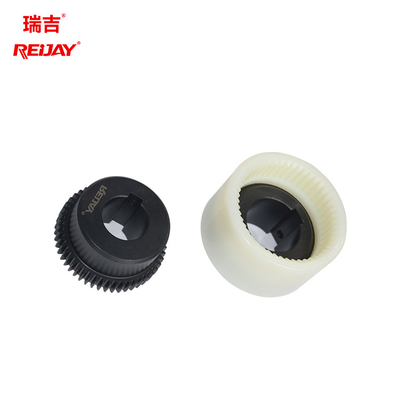 Low Noise And Unlubricated Nylon Sleeve Gear Coupling For Fan Lubrication Pump