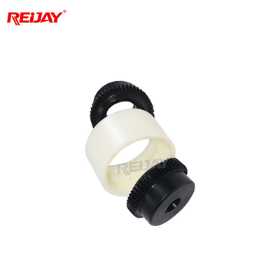 Low Noise And Unlubricated Nylon Sleeve Gear Coupling For Fan Lubrication Pump